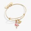 Balance Flamingo Duo Charm Bangle 2 Balance Flamingo Duo Charm Bangle -Alex And Ani Bracelets Shop Balance Flamingo Duo Charm Bangle AA761523SG
