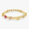 Barbie™ Multicharm Mesh Chain Bracelet -Alex And Ani Bracelets Shop Barbiecore Multicharm Mesh Chain Adjustable Bracelet AS758123SG