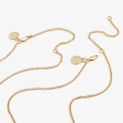 Best Friends Charm Necklace, Set Of 2 -Alex And Ani Bracelets Shop Best Friends Charm Necklace Set 2 III Gold Back A21ENBFSG