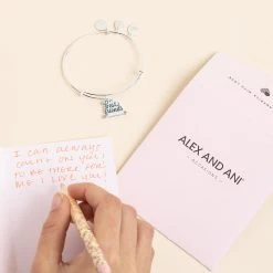 'Best Friends Forever' Charm Bangle -Alex And Ani Bracelets Shop Best Friends Forver Charm Bangle Silver Writing A21EBBFFSS