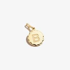 Initial B Charm -Alex And Ani Bracelets Shop CS20INT02G FRONT