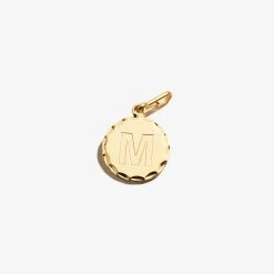 Initial M Charm 10 Initial M Charm -Alex And Ani Bracelets Shop CS20INT13G FRONT V2