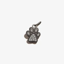 Pavé Paw Print Of Love Charm -Alex And Ani Bracelets Shop CS20PVPAWRTH FRONT V2