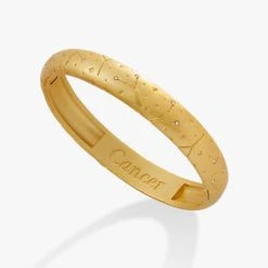 Cancer Zodiac Hinge Bangle -Alex And Ani Bracelets Shop Cancer Zodiac Hinge Bangle alt AA741623SAG