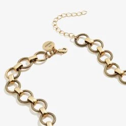 Engravable Square Charm Chunky Chain Necklace, 20'' 16 Engravable Square Charm Chunky Chain Necklace, 20'' -Alex And Ani Bracelets Shop EN21ENCHNRG BACK