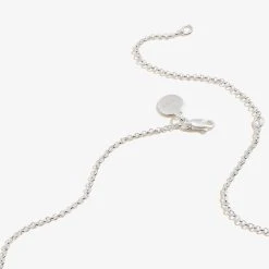 Engravable Moon Charm Necklace, 19'' -Alex And Ani Bracelets Shop EN21ENMNSS BACK V2