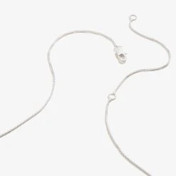 Engravable Slider Tag Necklace, 21'' -Alex And Ani Bracelets Shop Engravable Slider Tag Necklace Shiny Silver Back EN21ENSLIDSS