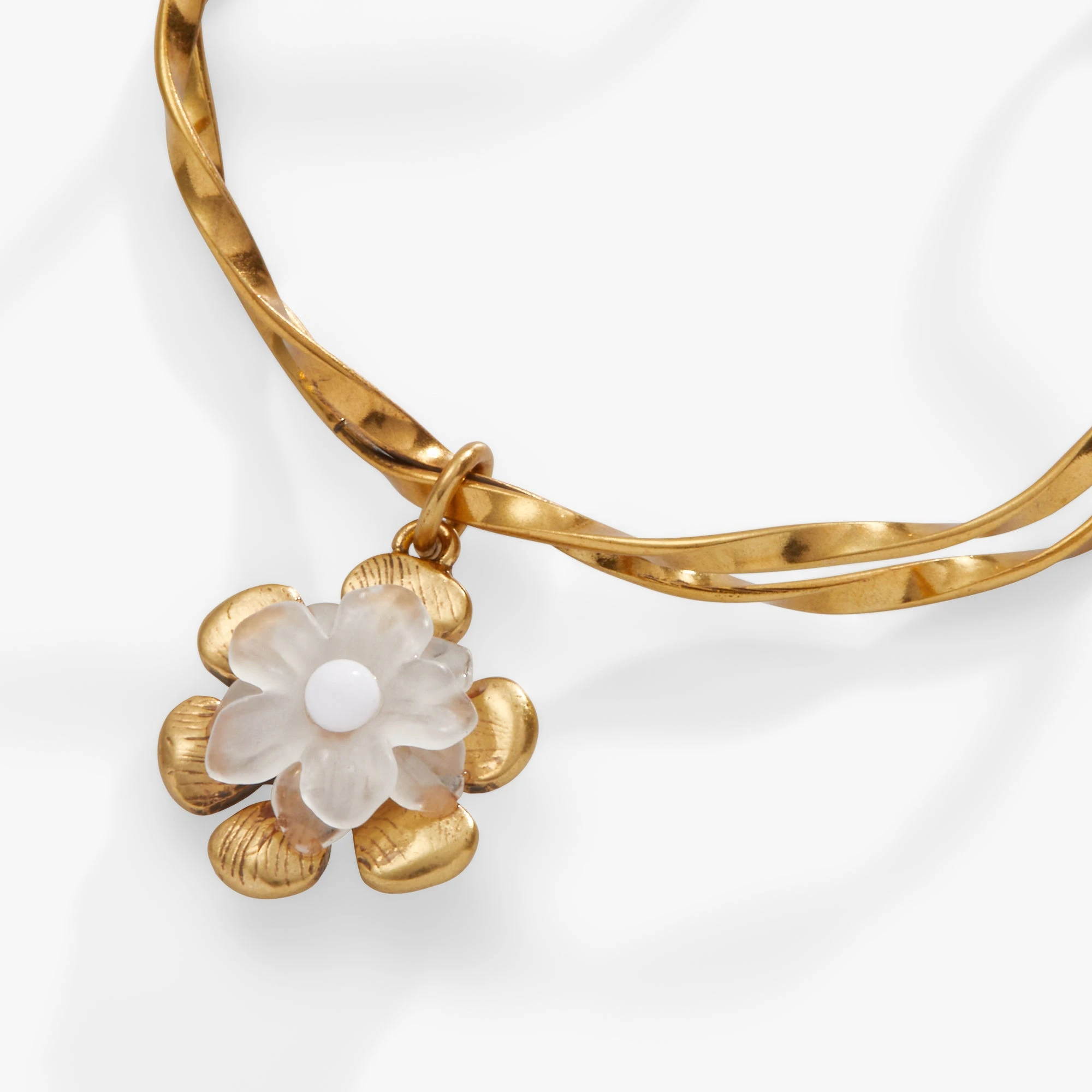 Flower Twisted Cuff 4 Flower Twisted Cuff - Image 2