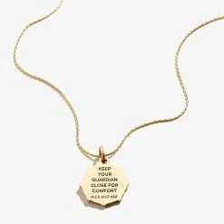 Guardian Angel Necklace -Alex And Ani Bracelets Shop Guardian Angel Wings Necklace Gold Back A21ENGARG