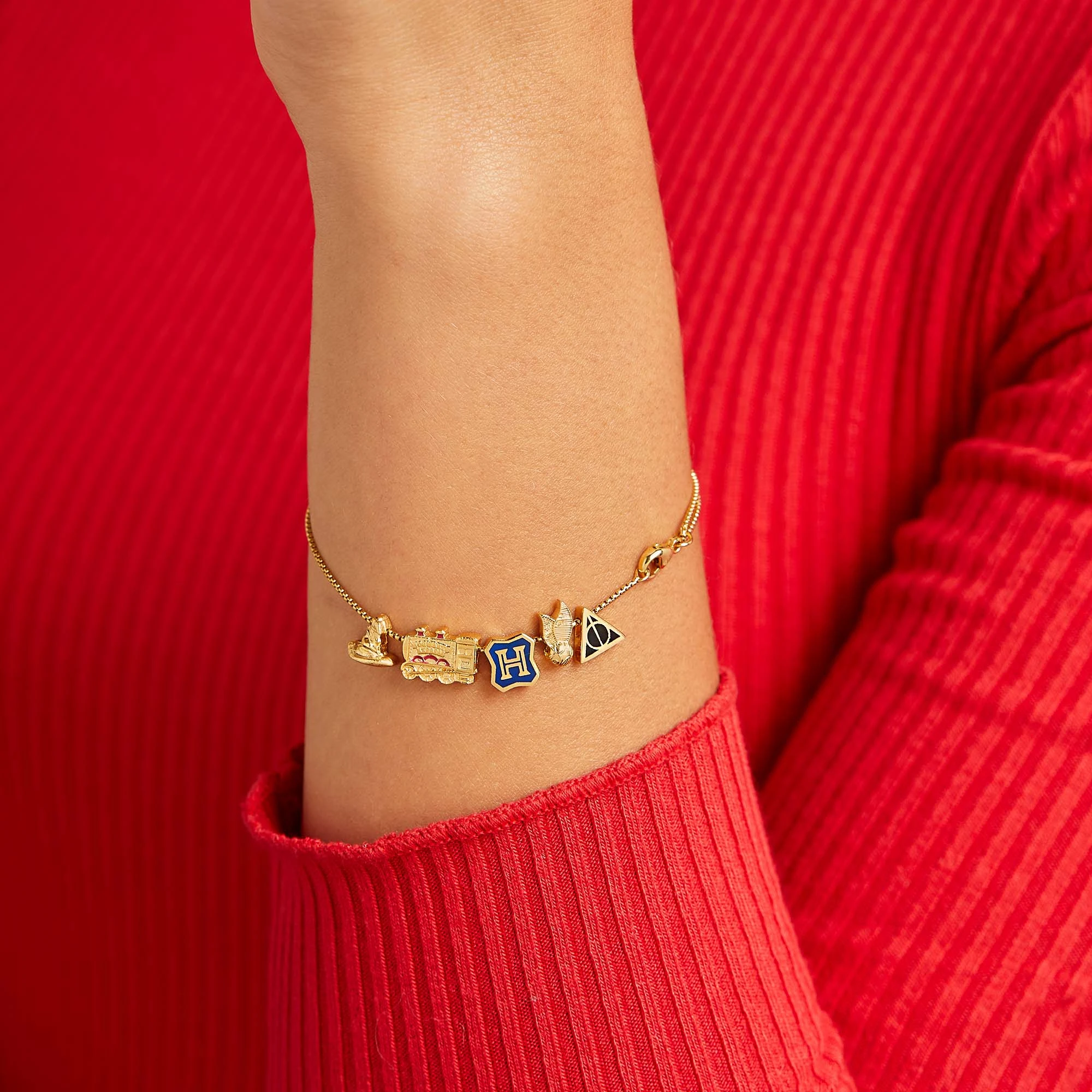 Harry Potter™ Glasses + Lightning Bolt Slider Charms, Set Of 2 8 Harry Potter™ Glasses + Lightning Bolt Slider Charms, Set Of 2 - Image 6