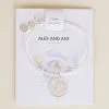 'Happy Retirement' Charm Bangle -Alex And Ani Bracelets Shop Happy Retirement Charm Bangle Silver Packaging A21EBRETSS