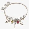 Harry Potter™ Character Multi-Charm Bangle -Alex And Ani Bracelets Shop Harry Potter Character Multi Charm Bangle Silver Front AS21EBHPRS