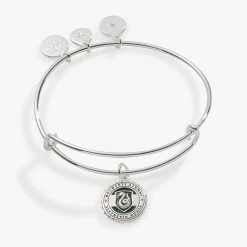 Harry Potter™ Slytherin House Engravable Charm Bangle