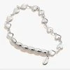 Heart Beads Stretch Bracelet -Alex And Ani Bracelets Shop Heart Chain Stretch Bracelet Silver A20STVDAY08SS