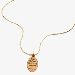 Heart Embossed Charm Necklace -Alex And Ani Bracelets Shop Heart Embossed Charm Necklace V Gold Charm Back A21ENLOVERG