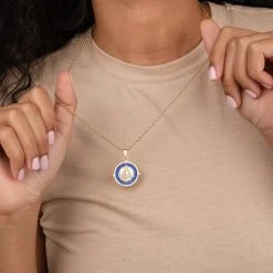 Jesus Embossed Charm Necklace 13 Jesus Embossed Charm Necklace -Alex And Ani Bracelets Shop Jesus Embossed Charm Necklace Gold Model A21ENJESSG