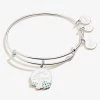 'Just Engaged' Charm Bangle -Alex And Ani Bracelets Shop Just Engaged Charm Bangle Silver Front A21EBJESS