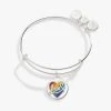 LOVE Rainbow Heart Charm Bangle -Alex And Ani Bracelets Shop LOVE Rainbow Heart Charm Bangle AA758923SS