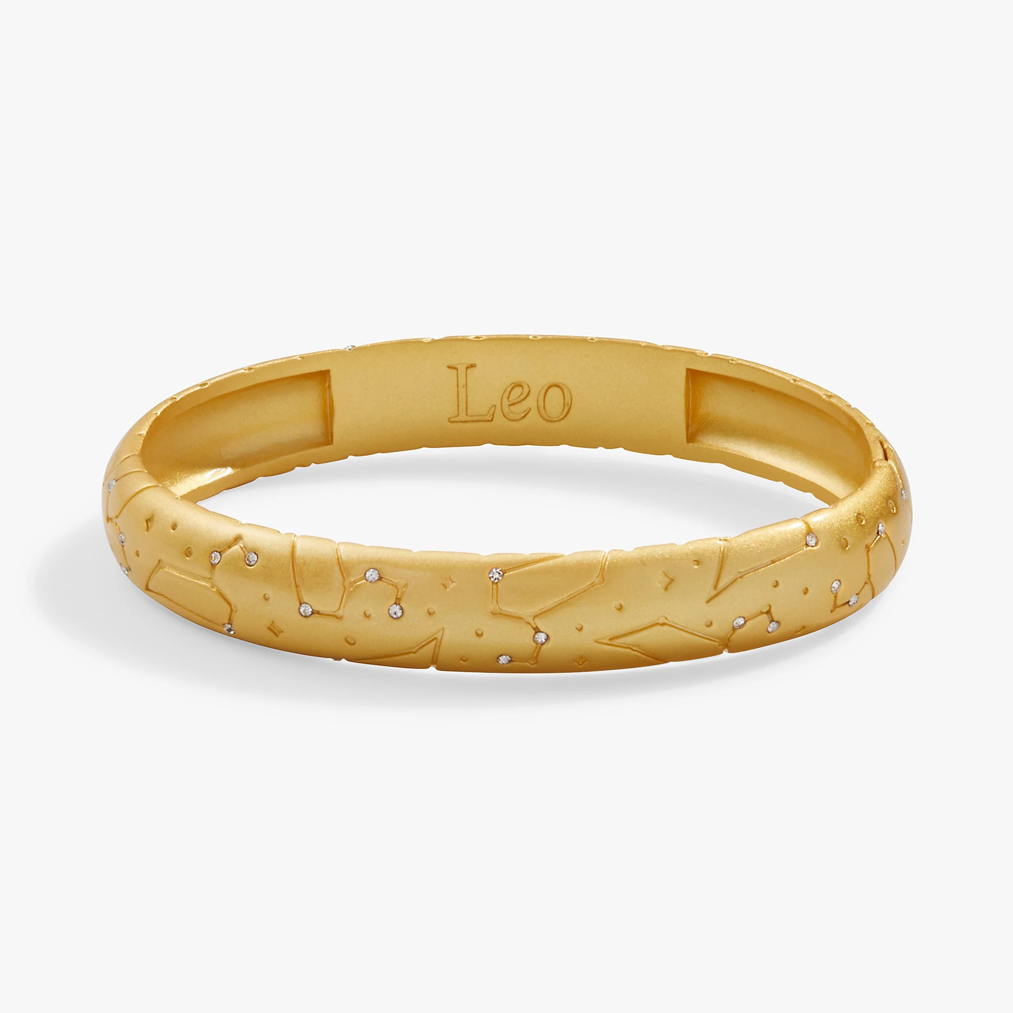 Leo Zodiac Hinge Bangle 4 Leo Zodiac Hinge Bangle - Image 2