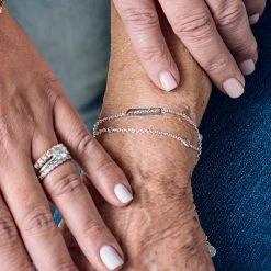 'Grandma' Infinity Chain Bracelet, Adjustable -Alex And Ani Bracelets Shop MOTHERS DAY 2023 Scene 01 Generations Jennifer Catanzaro and Family 0297 3167x3167 b20c27f
