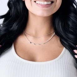 'MAMA' Tennis Necklace, Adjustable -Alex And Ani Bracelets Shop MOTHERS DAY 2023 Scene 03 Expecting Mom and Mother Melissa Merlino 1235 4314x4314 3834478