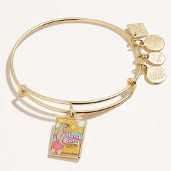 Malibu Barbie 50th Anniversary 'West Coast Wave' Gold Charm Bangle