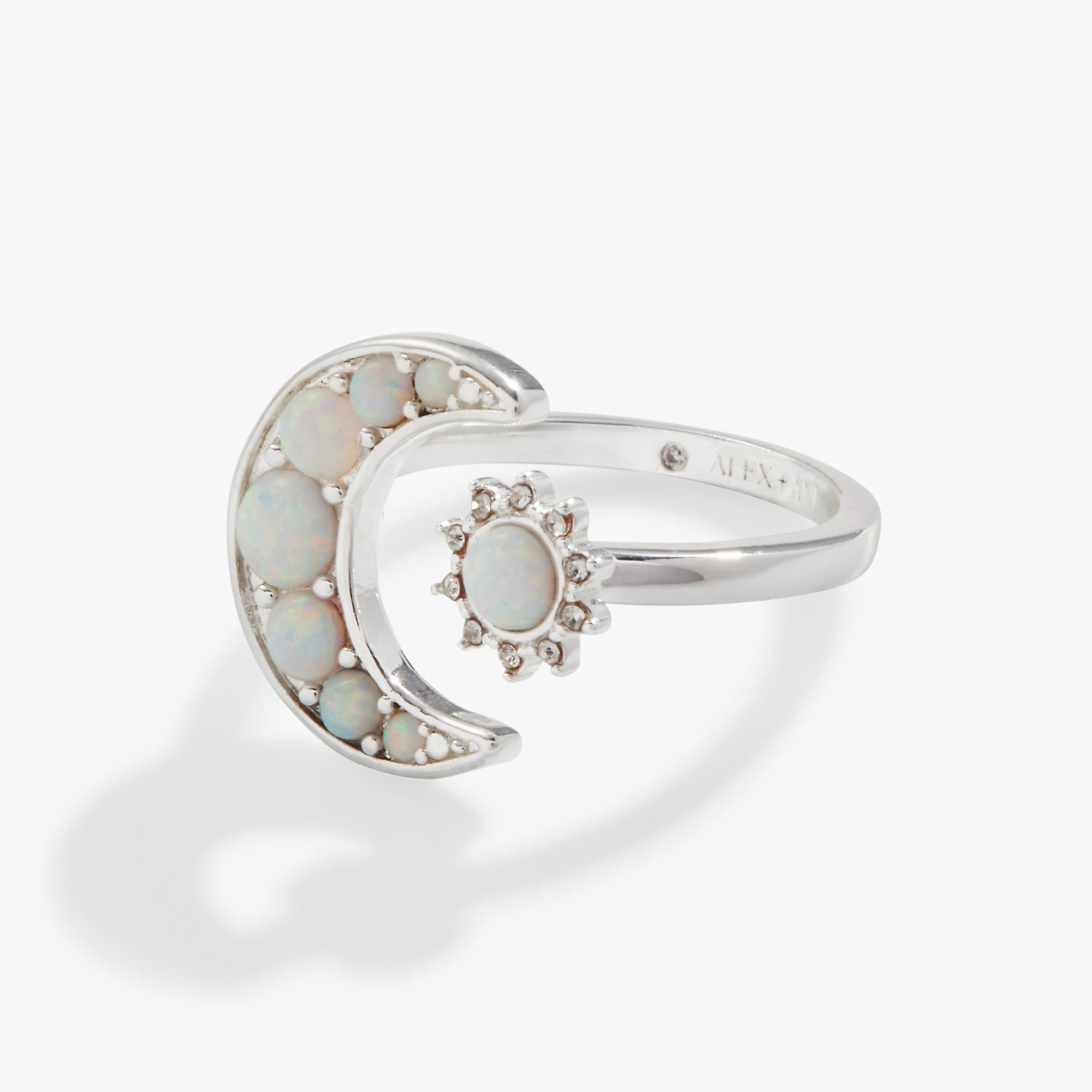 Moon + Sun Opal Ring 5 Moon + Sun Opal Ring - Image 3