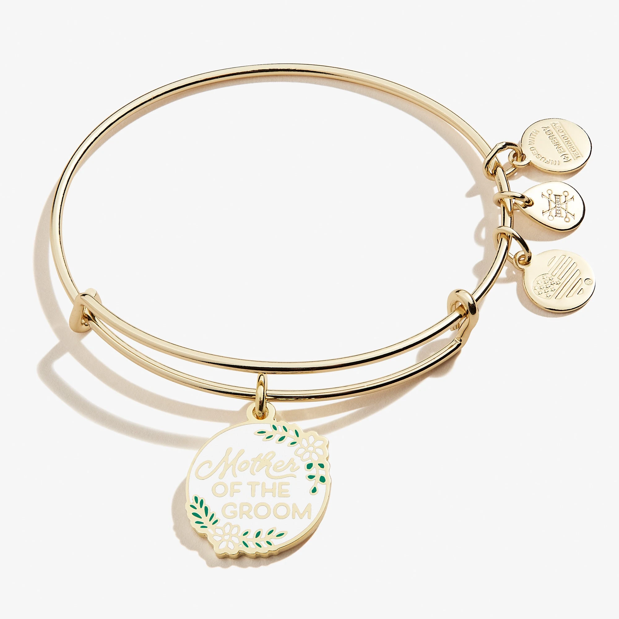 'Mother Of The Groom' Charm Bangle 5 'Mother Of The Groom' Charm Bangle - Image 3
