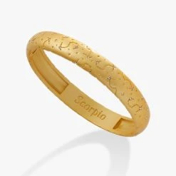 Scorpio Zodiac Hinge Bangle -Alex And Ani Bracelets Shop Scorpio Zodiac Hinge Bangle alt AA742023SAG