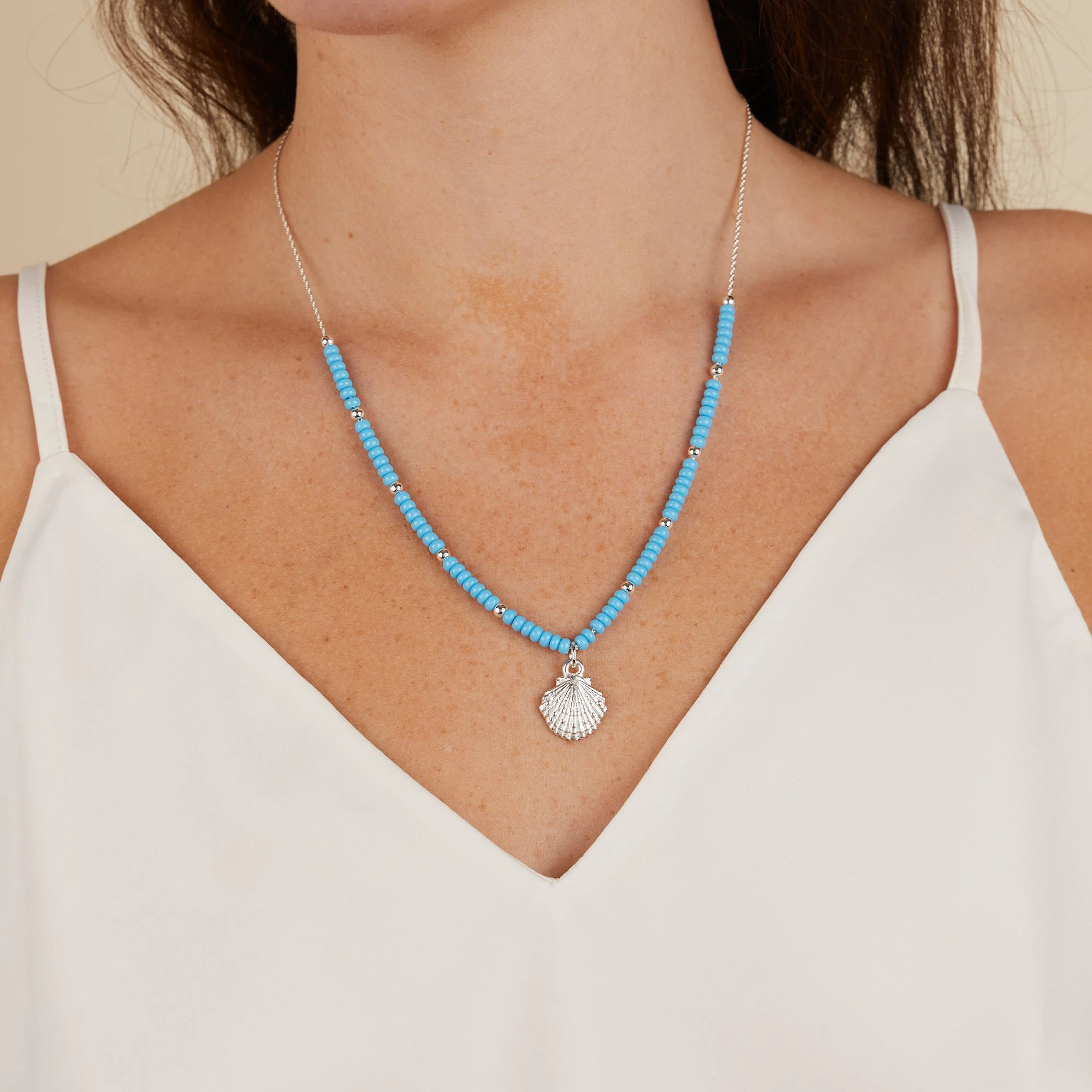 Seashell Charm Necklace 5 Seashell Charm Necklace - Image 3