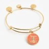 'Tropic Like It's Hot' Charm Bangle 1 'Tropic Like It's Hot' Charm Bangle -Alex And Ani Bracelets Shop Tropic Like Its Hot Charm Bangle Gold Front A21EBWAP15SG