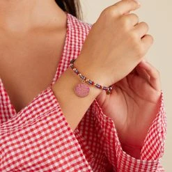 'Willy Wonka Chocolate Factory' Beaded Charm Bangle -Alex And Ani Bracelets Shop Willy Wonka Chocolate Factory Beaded Charm Bangle Gold Model AS21WWBEADSG