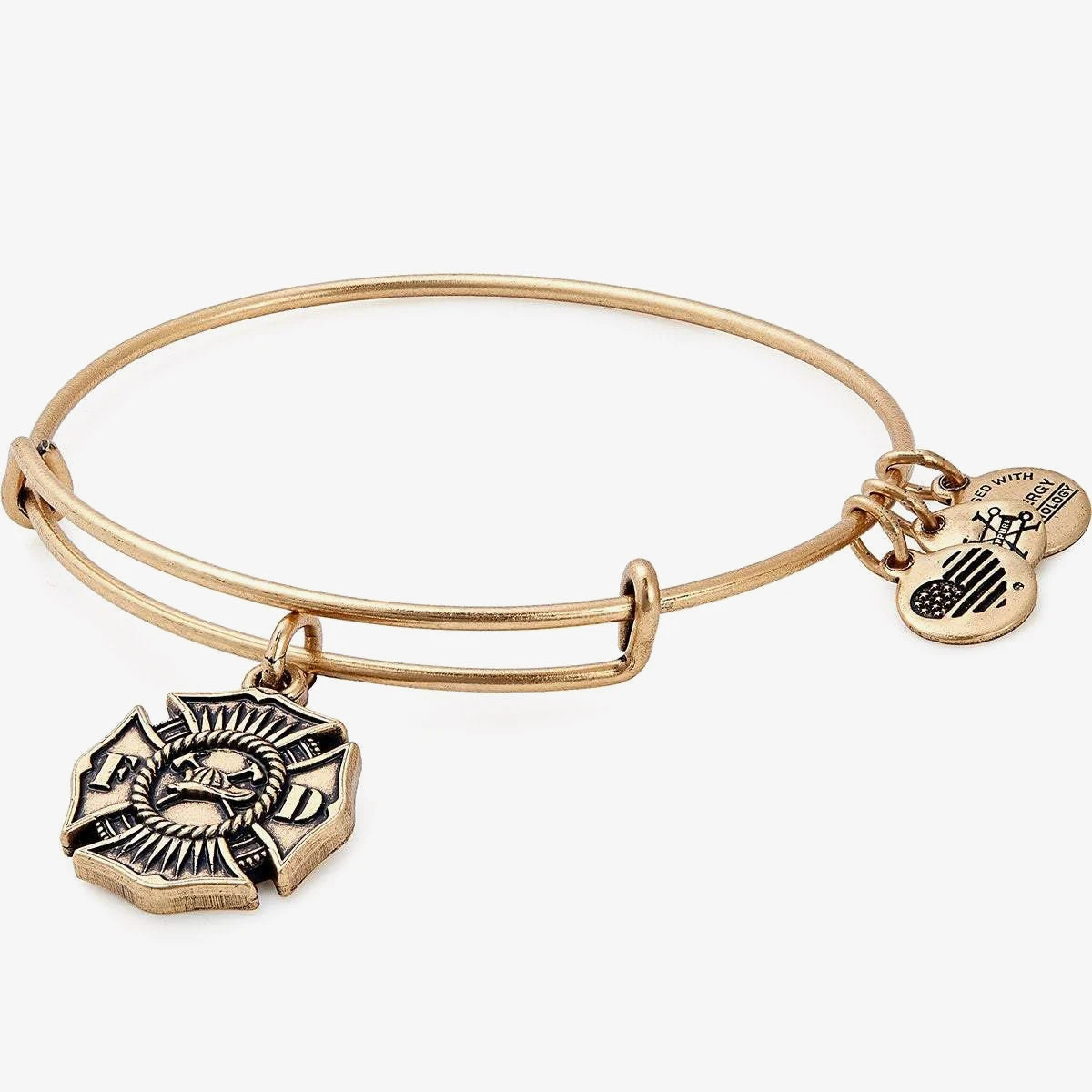 Firefighter Charm Bangle 4 Firefighter Charm Bangle - Image 2