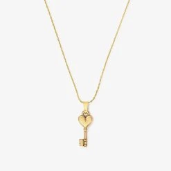 Key To Love Necklace 9 Key To Love Necklace -Alex And Ani Bracelets Shop a18enklrg detail 1