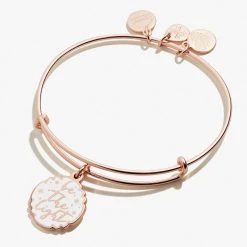 'Be The Light' Charm Bangle