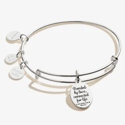 Mom Charm Bangle Bracelet, 'Bonded By Love' 10 Mom Charm Bangle Bracelet, 'Bonded By Love' -Alex And Ani Bracelets Shop a20bily03sas back