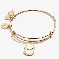 Friend, 'United By Soul, Let The Good Times Roll' Charm Bangle 11 Friend, 'United By Soul, Let The Good Times Roll' Charm Bangle -Alex And Ani Bracelets Shop a20bily08sag front
