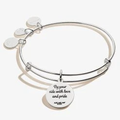 Granddaughter, 'By Your Side' Charm Bangle -Alex And Ani Bracelets Shop a20bily11sas back