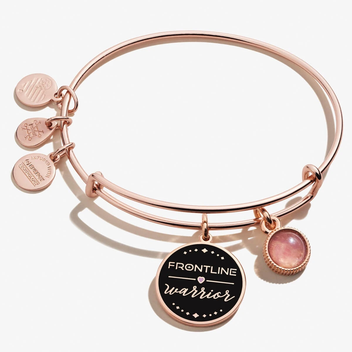 Frontline Warrior Duo Charm Bangle 3 Frontline Warrior Duo Charm Bangle