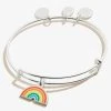 Rainbow Charm Bangle 2 Rainbow Charm Bangle -Alex And Ani Bracelets Shop a20ebvday25ss front 1