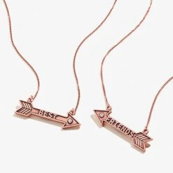 Best Friends Arrow Necklaces, Set Of 2 10 Best Friends Arrow Necklaces, Set Of 2 -Alex And Ani Bracelets Shop a20enbfsetrar front v3 1