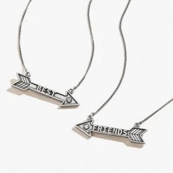 Best Friends Arrow Necklaces, Set Of 2