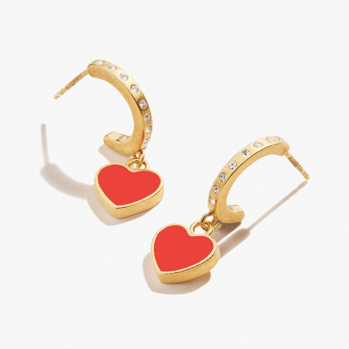 Heart Hoop Earrings 5 Heart Hoop Earrings - Image 3
