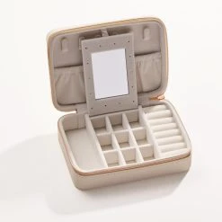 Symbols Travel Jewelry Case -Alex And Ani Bracelets Shop alex and ani symbols travel jewelry case medium alt1 AABOX22LGW