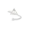 Harry Potter™ Deathly Hallows Ring Wrap -Alex And Ani Bracelets Shop as17hp16s front 1