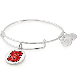 North Carolina State University Logo Charm Bangle