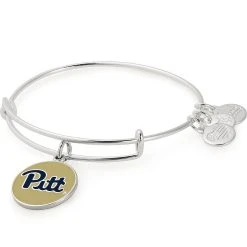 University Of Pittsburgh Logo Charm Bangle