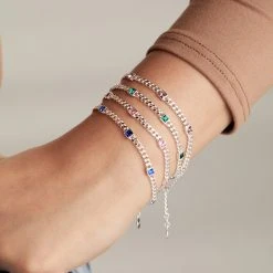 Rose Curb Chain Bracelet, October Birthstone 14 Rose Curb Chain Bracelet, October Birthstone -Alex And Ani Bracelets Shop birthstone bracelets silver stack 17082587 de28 4f53 9366 953e0ab370cd
