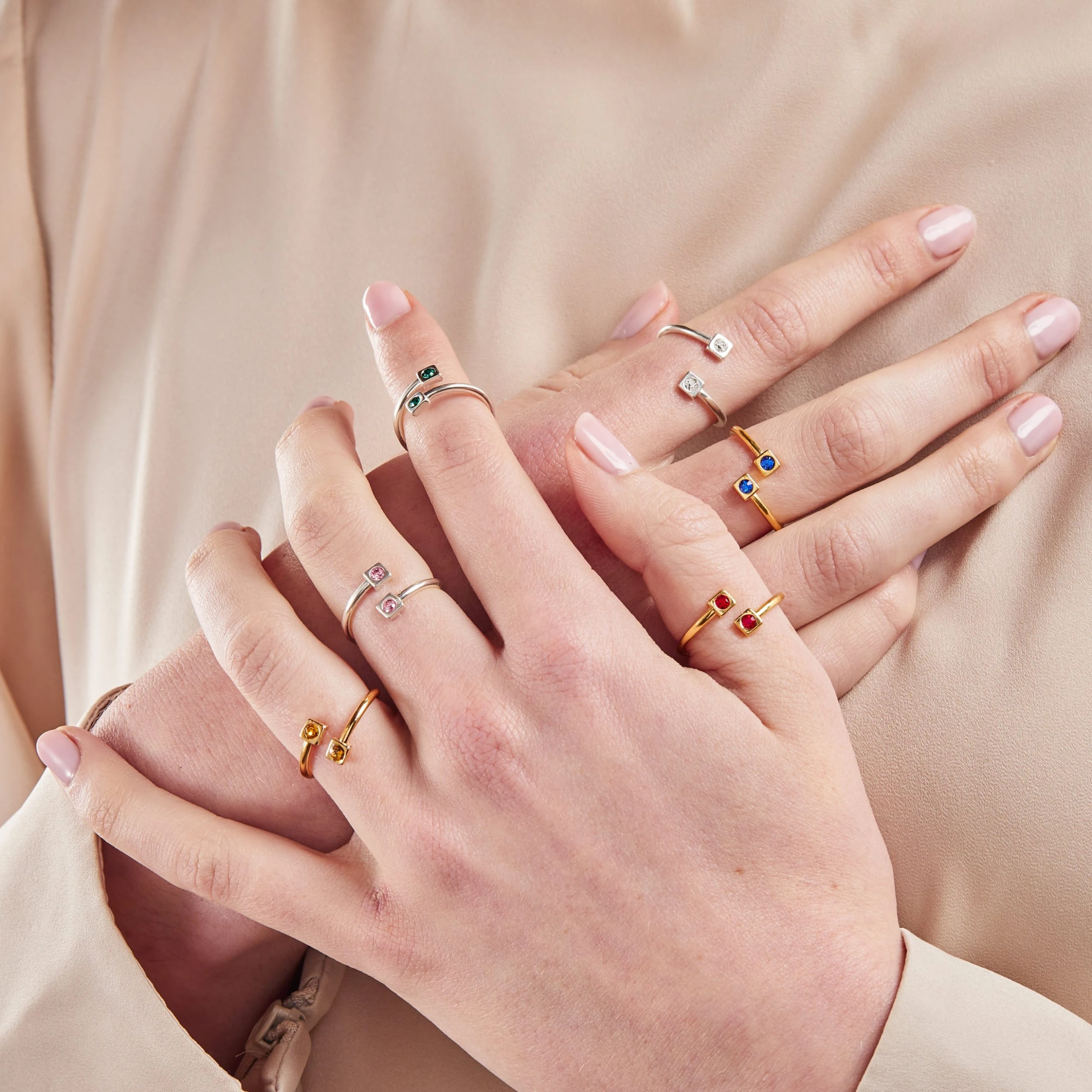 Emerald Ring Wrap, May Birthstone 4 Emerald Ring Wrap, May Birthstone - Image 2