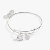 'Blessed' Crane Duo Charm Bangle Bracelet 1 'Blessed' Crane Duo Charm Bangle Bracelet -Alex And Ani Bracelets Shop blessed crane duo charm bangle bracelet AA754423SS